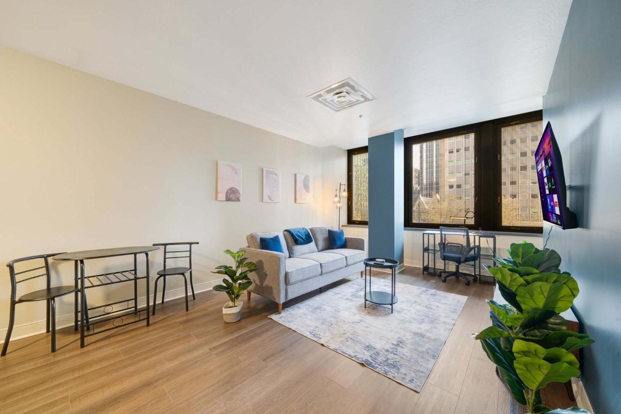 Apartamento Vibrant Luxury Prime Location 24-7 Onsite Parking Gym Lounge Pittsburgh Exterior foto